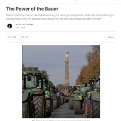 The Power Of The Bauer! Milosz Matuschek 07.01.2024