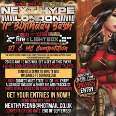 PSYCLONE - NEXT HYPE DJ COMPETITION ENTRY (11TH BIRTHDAY BASH)