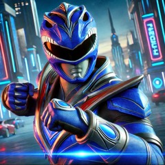 Blue Power Ranger - [Korg E2]