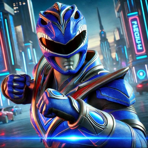 Blue Power Ranger - [Korg E2]