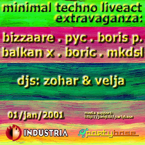 Deep In Out Mix @ club Industria 01. jan 2001