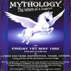 Bassheads Live P.A  - Mythology (Return Of A Legend) Lower End Farm - Oxford - 01-05-92