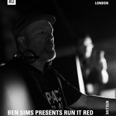 BEN SIMS pres RUN IT RED 124. Aug 2025 (Long Version)