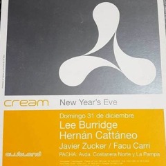 Lee Burridge - Cream World Tour - Clubland Pacha, Buenos Aires - 31-12-01