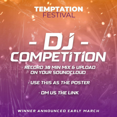 Ciaran Cassidy (CŸC)  @ Temptation Festival DJ COMPETITION