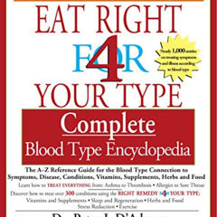 Get EPUB 💚 The Eat Right 4 Your Type The complete Blood Type Encyclopedia by  Dr. Pe