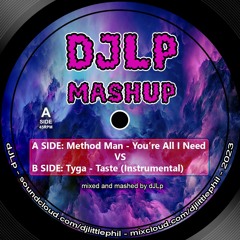 dJLp Mashup (Method Man - You're All I Need and Tyga - Taste (Instrumental)