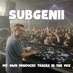 My own produced tracks in the mix