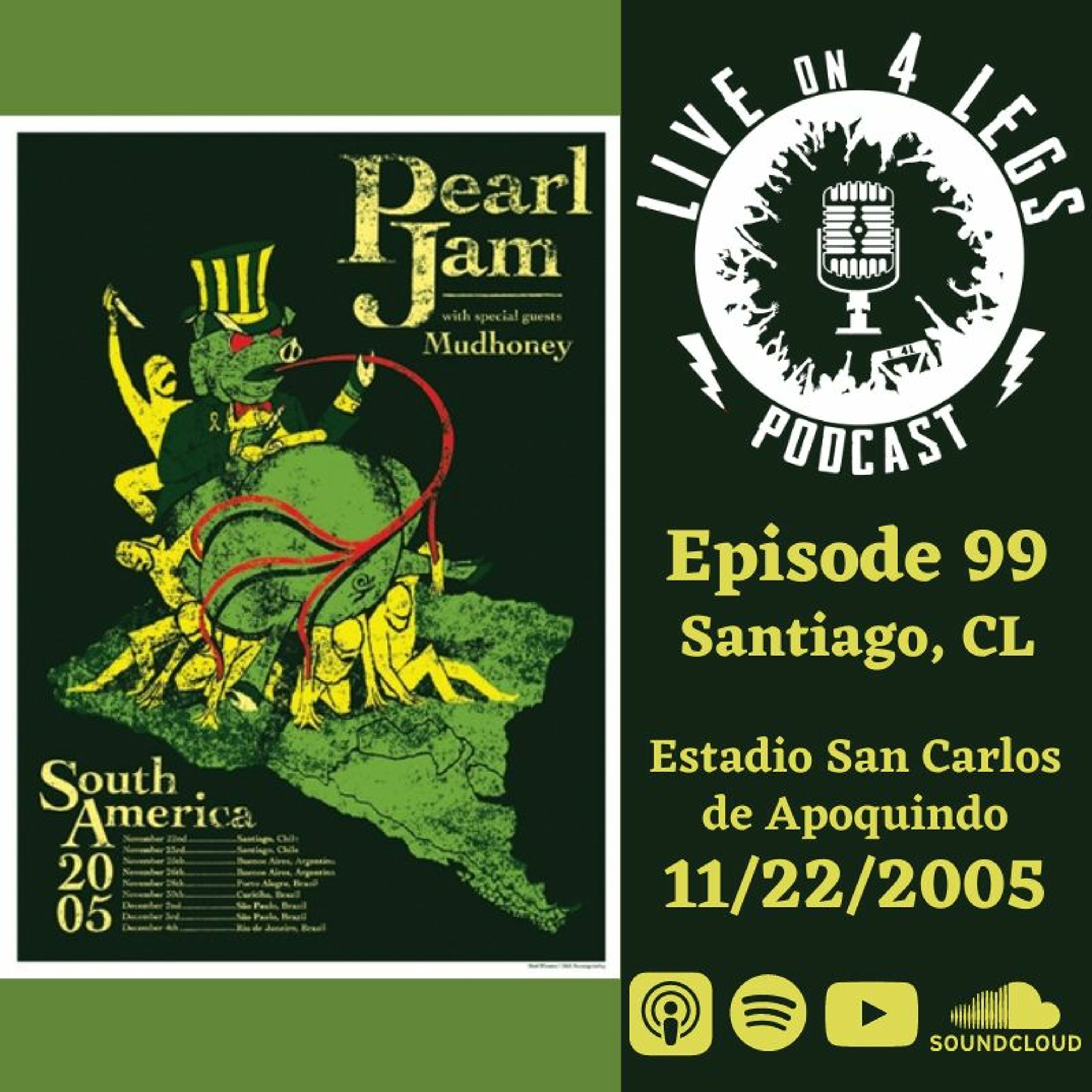 Live On 4 Legs: Pearl Jam Podcast