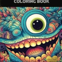 (% +MayRau= Enchanted Monsters Coloring Book, 50 Original and Unique Monster Illustrations, Min