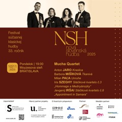 Podcast č. 9 Nová slovenská hudba 2025 s Barborou Mišíkovou