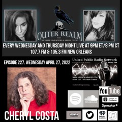 The Outer Realm Welcomes Cheryl Costa, April 27th, 2022- Witchcraft