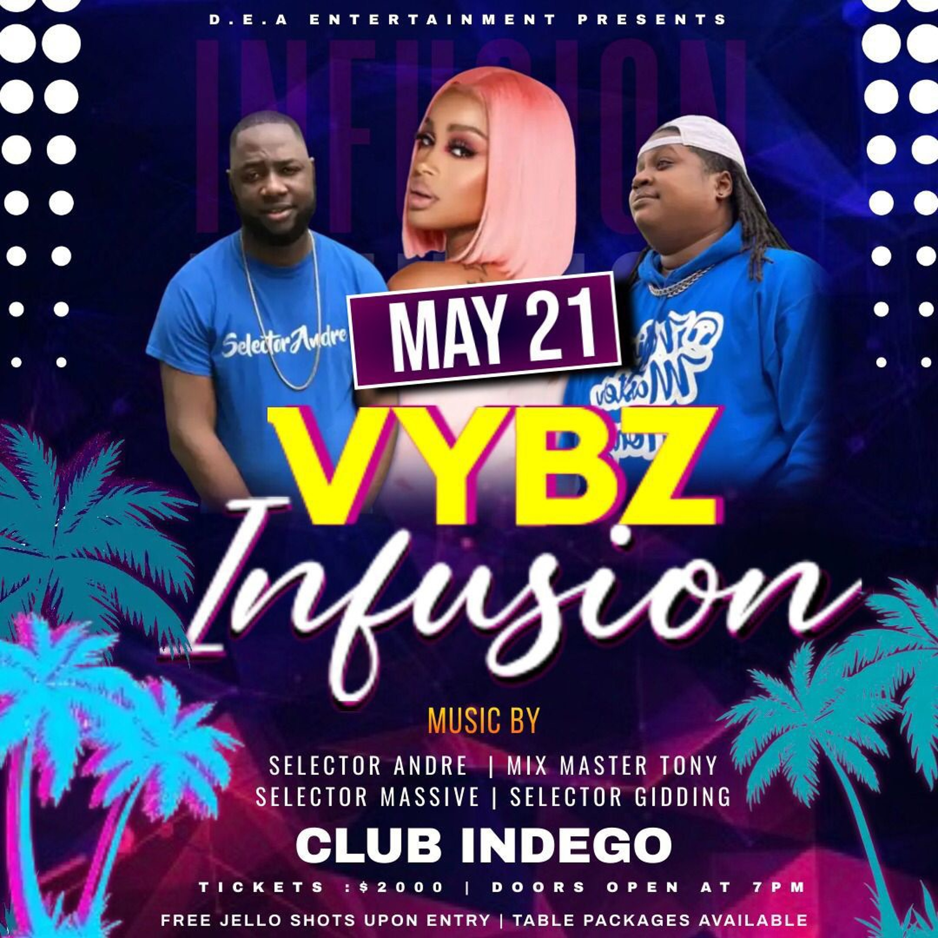 Mix Master Tony & Selector Andre - Vybz Infusion Party Promotional Mixtape