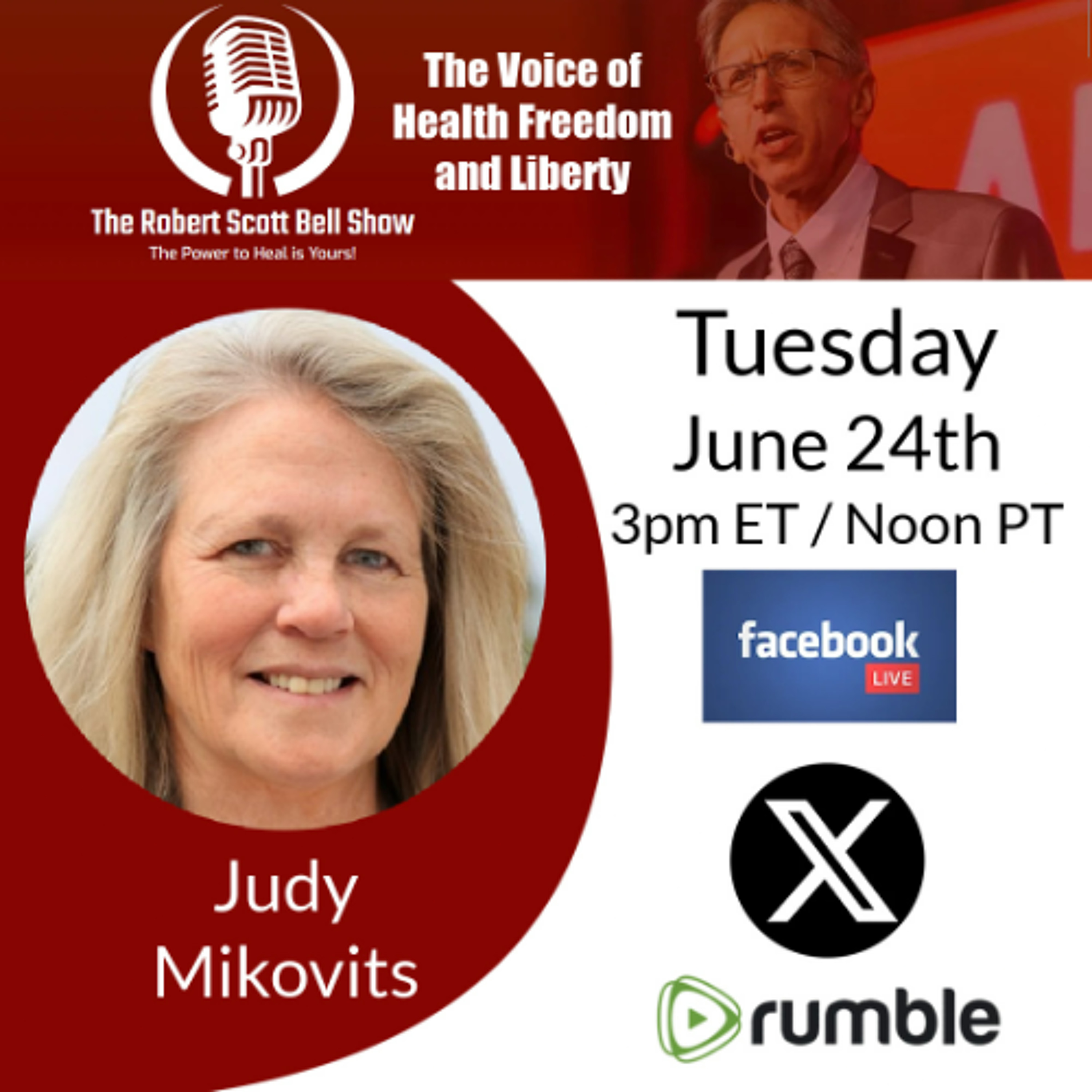 Grace Schara Verdict, Judy Mikovits, Guaiacum Officinale, Cancer Meds Overused, GLP-1 Eye Disease - The RSB Show 6-24-25.output