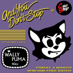 Wally Puma @And You Don't Stop - CHip SHop 3/4/2022