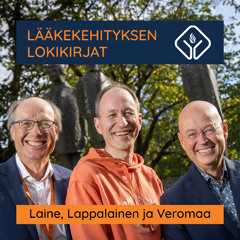 Lääkekehitykset lokikirjat. Jakso 5. Podcast-unelmia: yliopistokampukselle kohoaa lääkeyrityksen tutkimuskeskus
