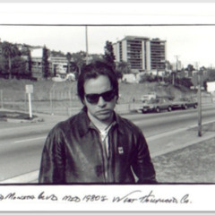 Jeffrey Lee Pierce of the Gun Club jamming with Marc Collignon, Hollywood,  January 8, 1992