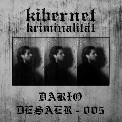 Kibernet Podcast 005 // Dario Desaer