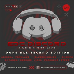[MIXTAPE] Oops All (HARD) Techno | EDC Discord Music Night LIVE Vol 24