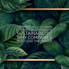 Carbon Literacy And Corporate Sustainability