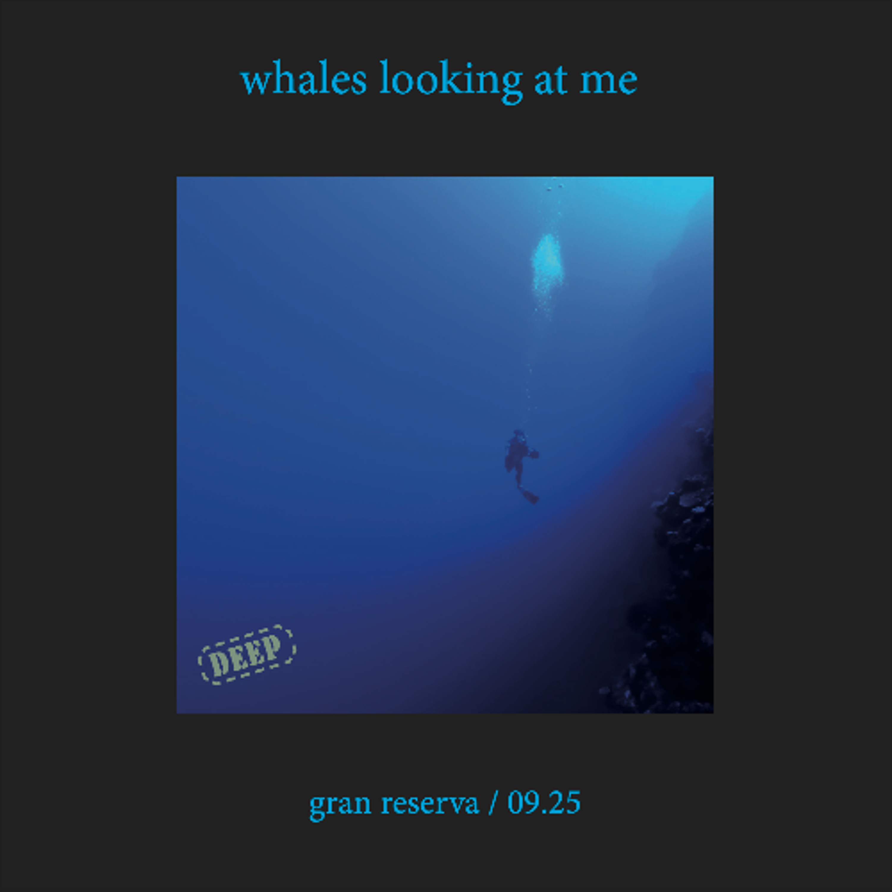 WHALES LOOKING AT ME - GRAN RESERVA 09.25 episode artwork
