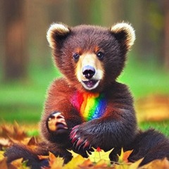 Playful Baby Bear