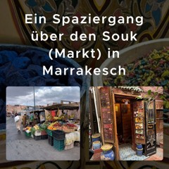 Marrakesch ohne Hintergrundgeräusch