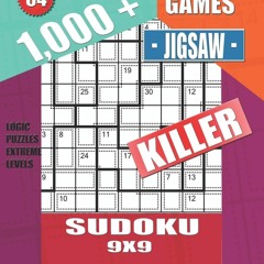 PDF✔️Download ❤️ 1,000 + Games jigsaw killer sudoku 9x9: Logic puzzles extreme levels