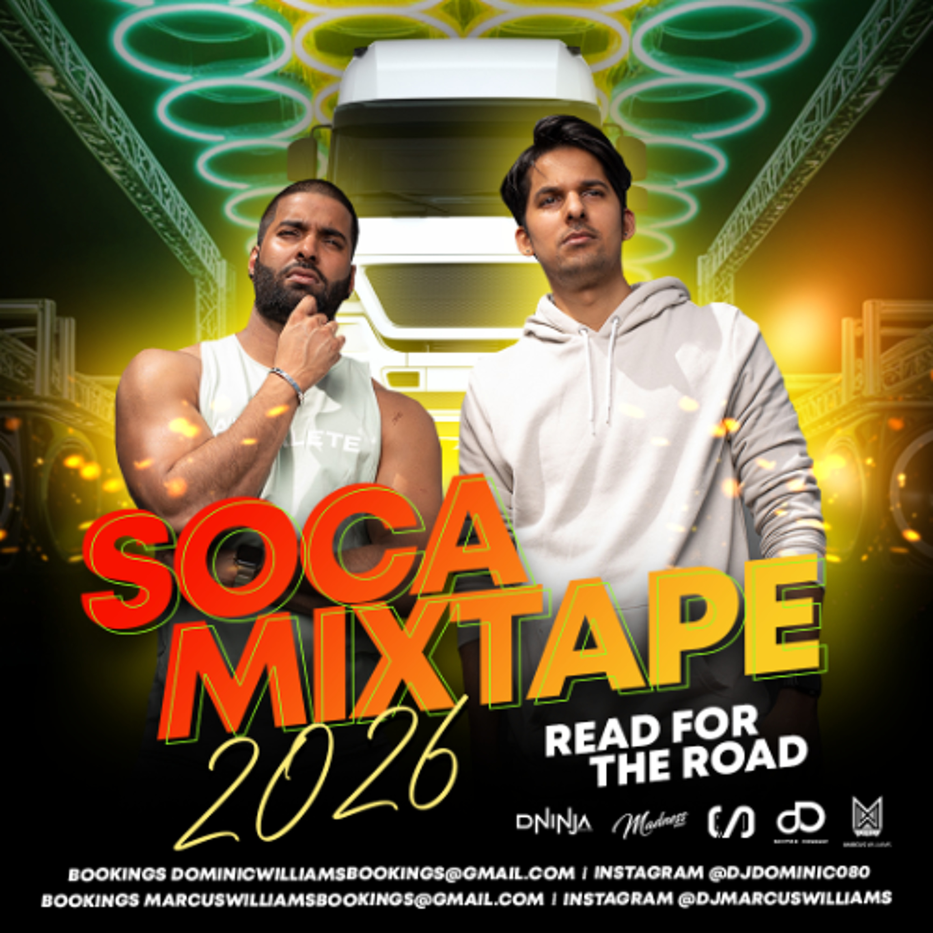 Soca Mix 2026 - Ready for the Road Dr Dominic x Marcus Williams x MUV x D Ninja episode artwork