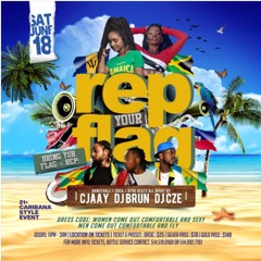 Rep Your Flag DJCze set **LIVE AUDIO** ft MC JayMitch