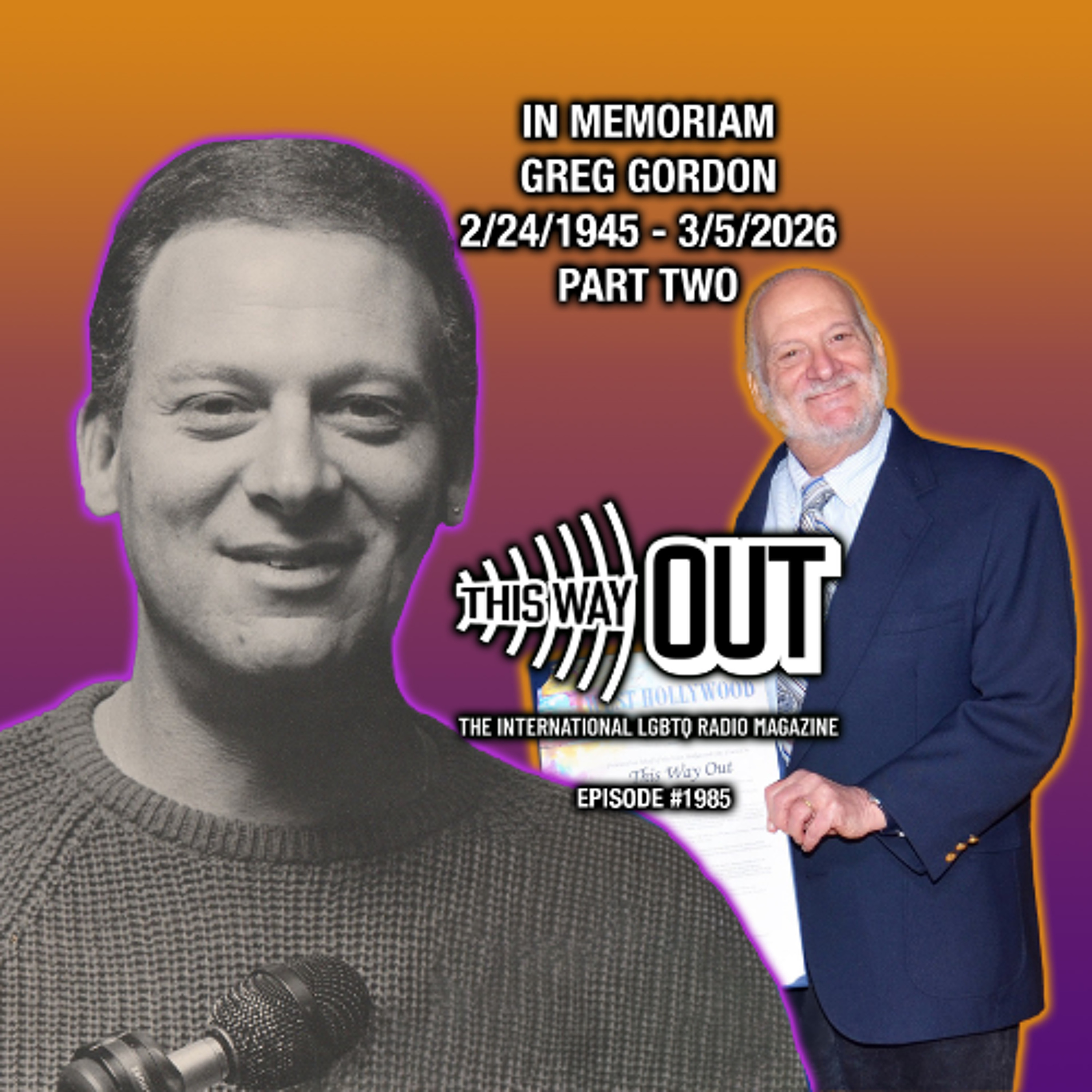 Tribute to Greg Gordon Part 2