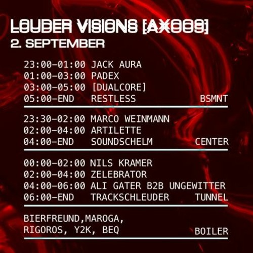 Zelebrator @ Louder Visions [AX009]