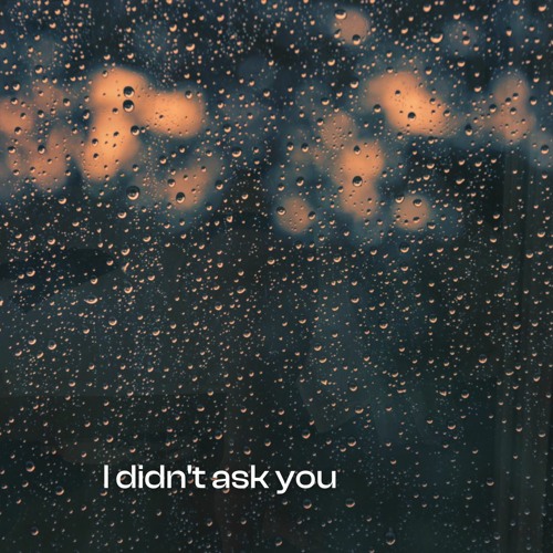 I didn't ask you