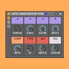 Lately Bass Rack for Ableton Live By Furz (DEMO)