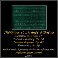 Cherubini, R. Strauss & Busoni: Symphony In D, Parc 54 - Tod Und Verklärung, Op. 24 - Berceuse Élégiaque, Op. 42 - Tanzwalzer, Op. 53