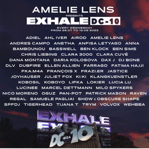 EXHALE IBIZA_DJ MIX_ N.D.T_Taylorsound@live.co.uk