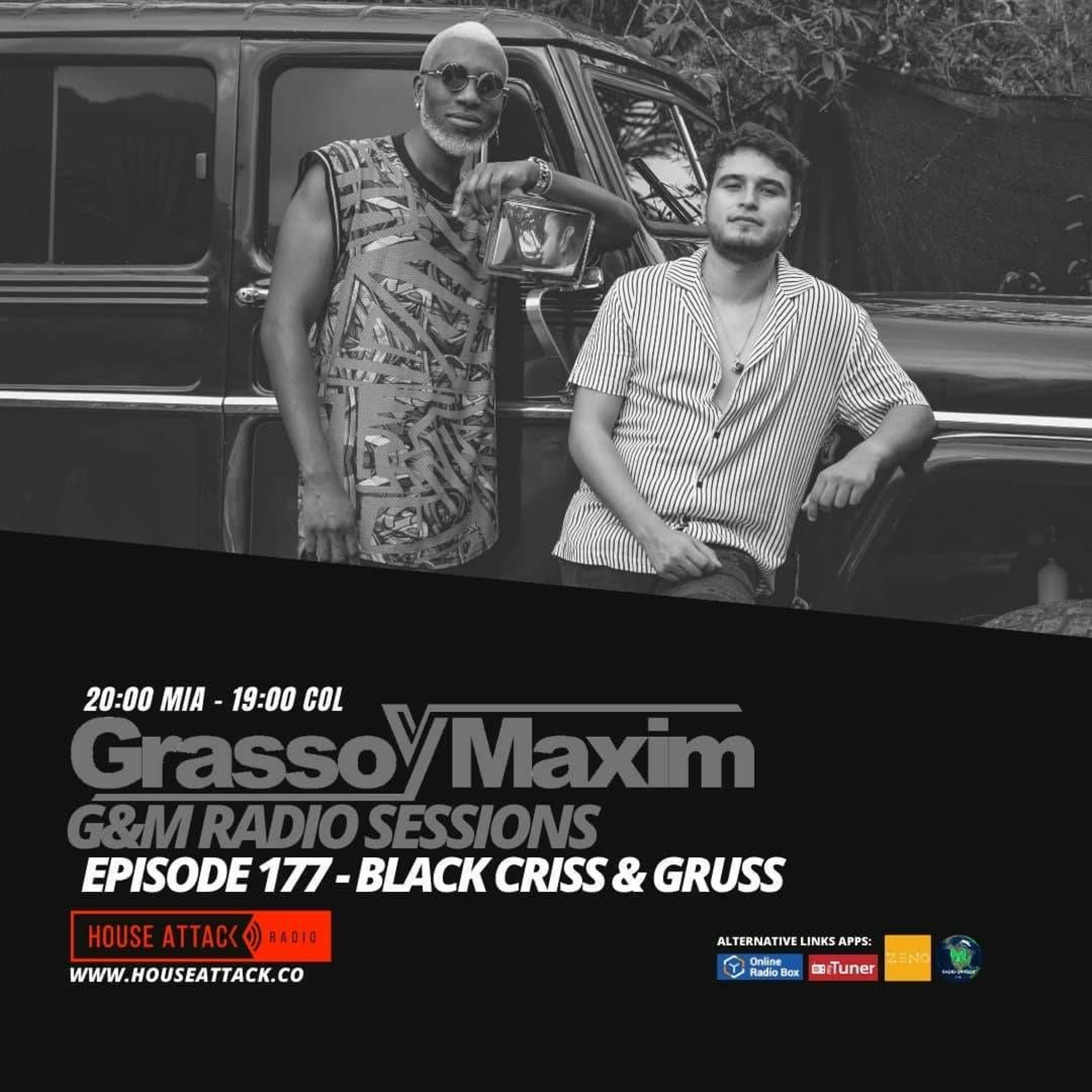 G&M Radio Sessions - Episode 177 - Black Criss & Gruss episode artwork