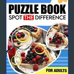 ??pdf^^ 💖 Spot the Difference Puzzle Book for Adults: A Wholesome Challenge for All Ages, Spot the