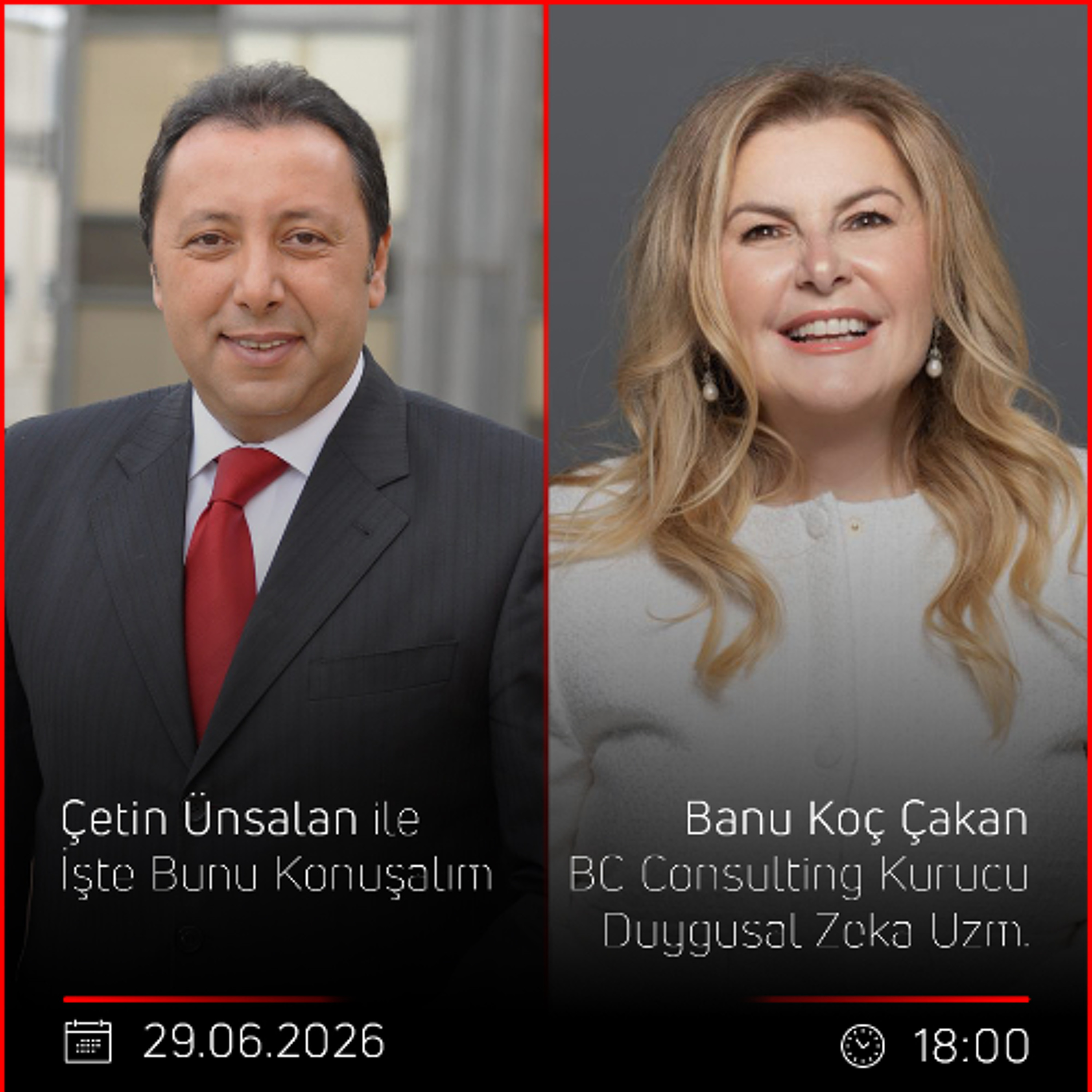 Banu Koç Çakan - Çetin Ünsalan ile İşte Bunu Konuşalım episode artwork
