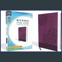 ((Ebook)) ✨ NIV, Bible for Kids, Leathersoft, Purple, Red Letter, Comfort Print: Thinline Edition