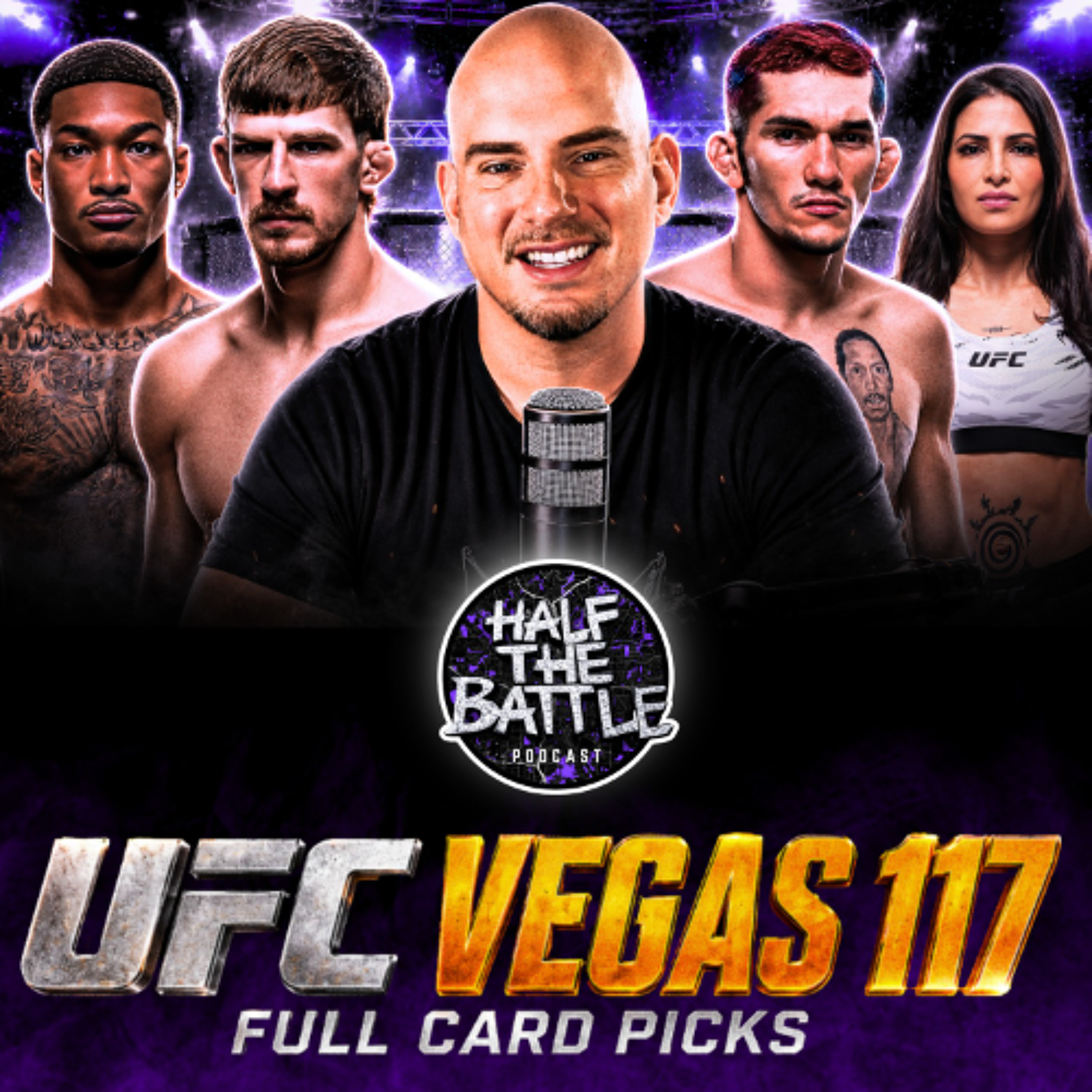 #666 - UFC Vegas 117 FULL CARD Predictions episode artwork