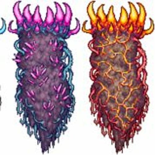 Как выглядит глаз в террарии Listen to Terraria Overhaul Music - The Towers - Theme Of The Lunar Pillars by F
