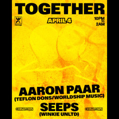 TOGETHER @ HOMAGE BREWERY 4/4/2025