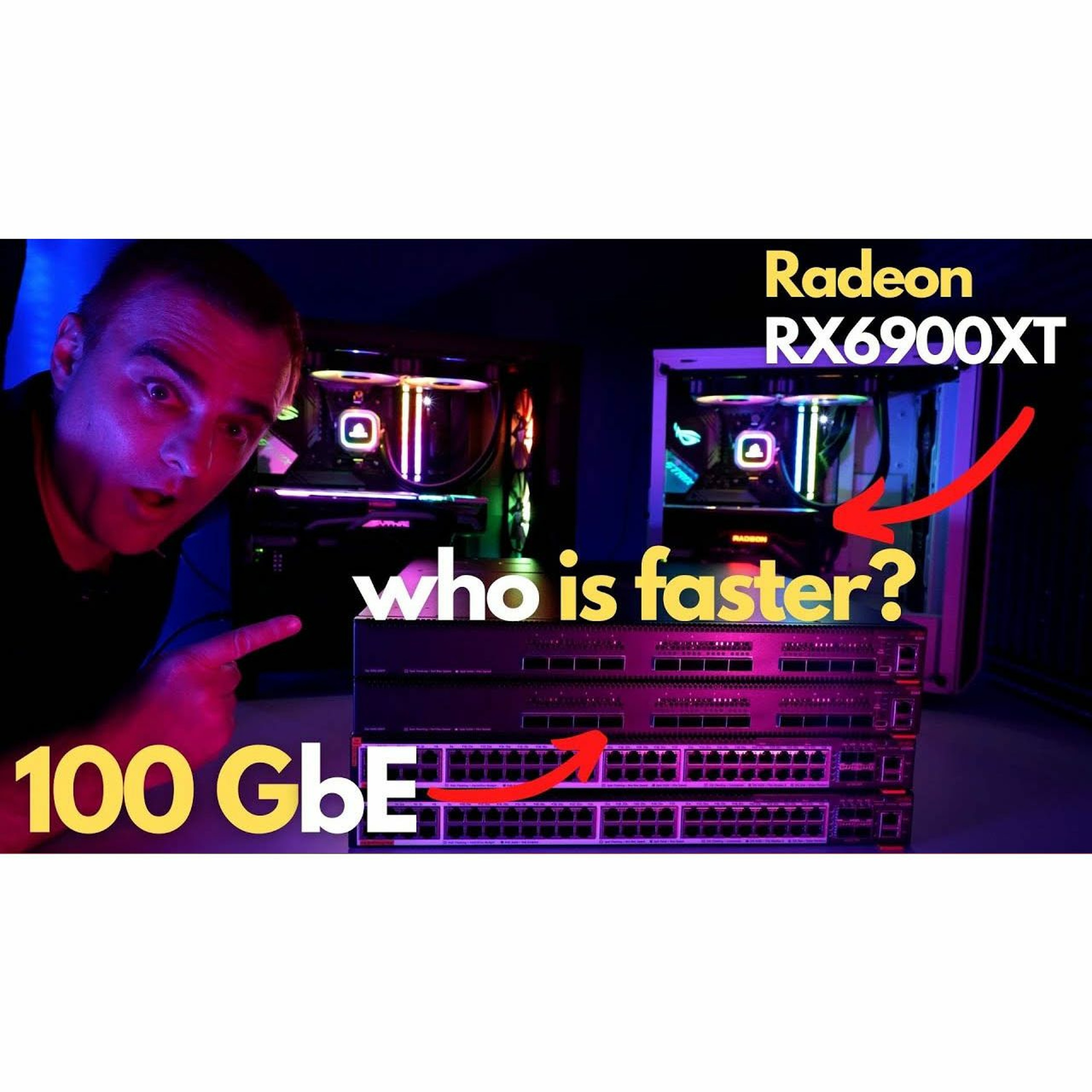 cover of episode #295: 100 Gig Ethernet! PC Vs Switch Who's Faster