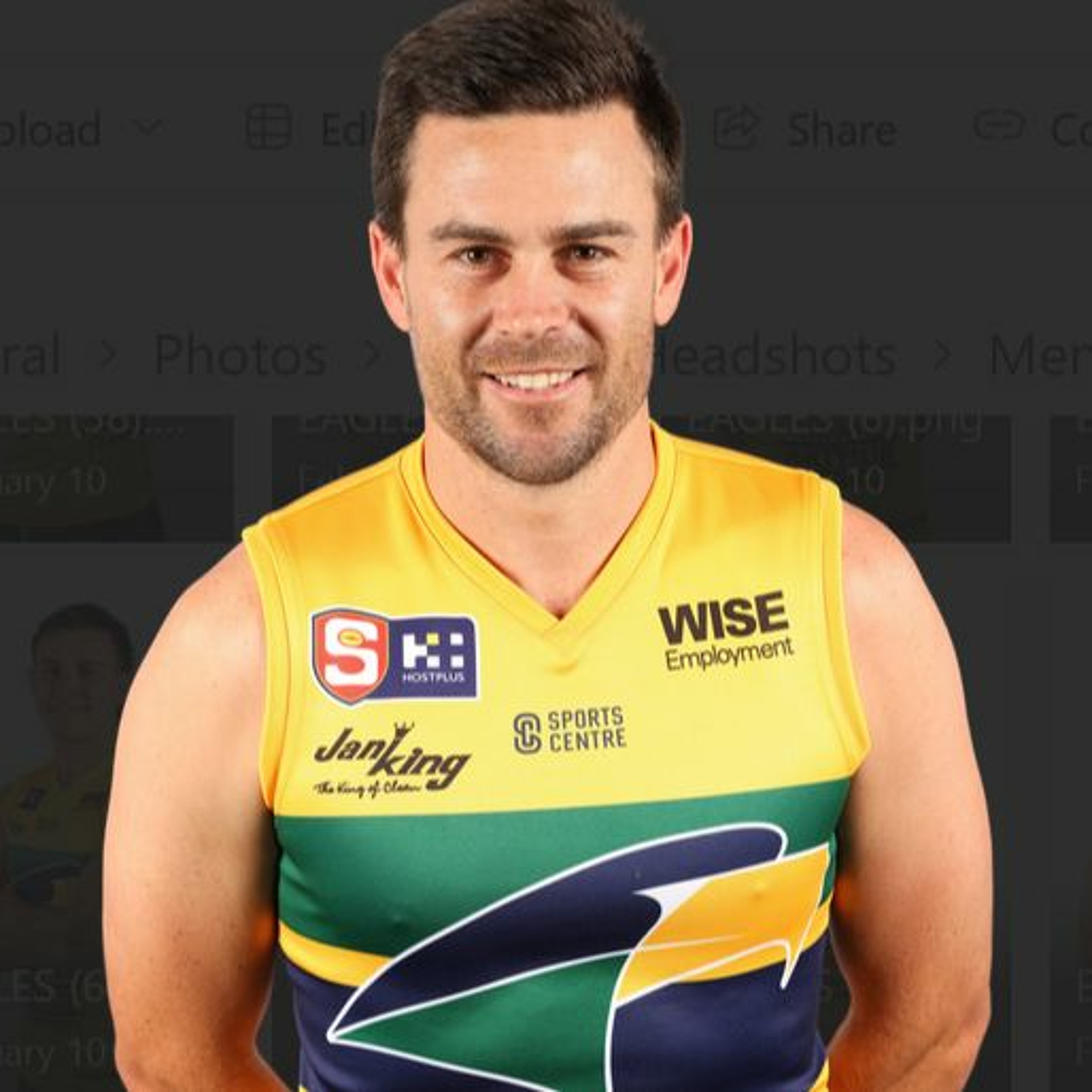 Eagles' Matt Goldsworthy chats about his 250th SANFL League game episode artwork