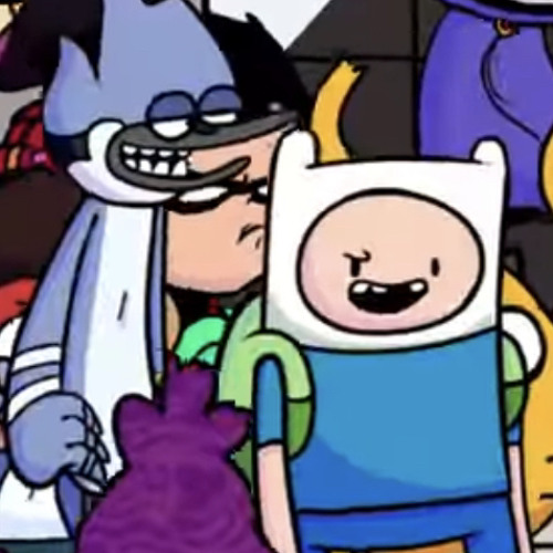 Fnf-Roasted (Steven vs Finn and Mordecai)