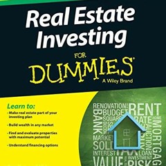 [Access] [KINDLE PDF EBOOK EPUB] Real Estate Investing For Dummies by  Eric Tyson &