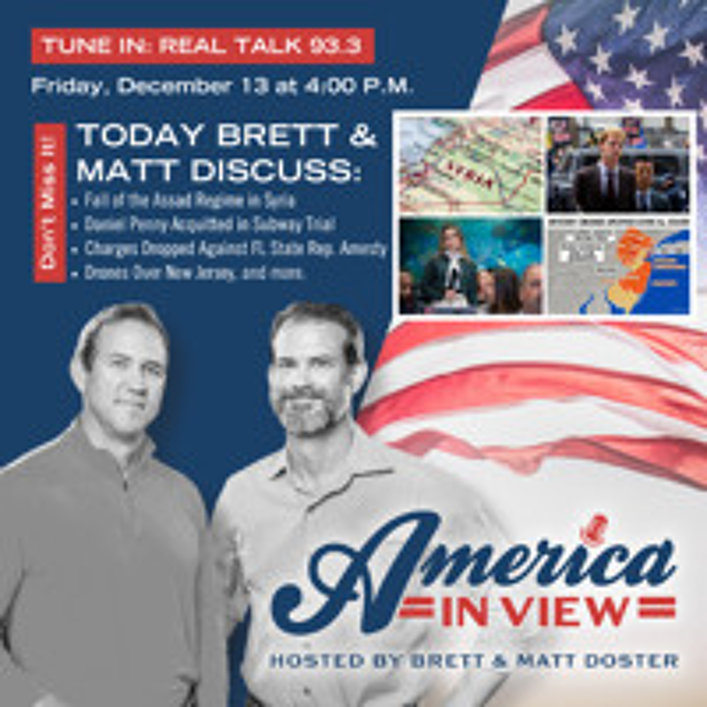 Daniel Penny Acquitted, Charges Dropped Against FL State Rep. Carolina Amesty, Drones Over New Jersey, & More episode artwork