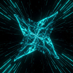 Andromeda Space Warp