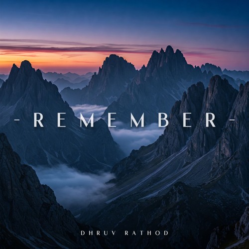 Dhruv Rathod - Remember | Reimagined | New Age Chill Music 2025